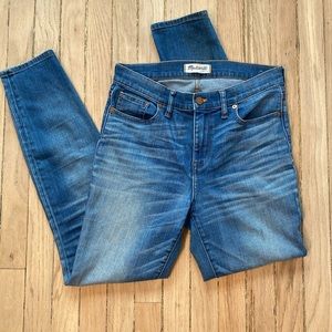 Madewell High Riser Skinny Jeans